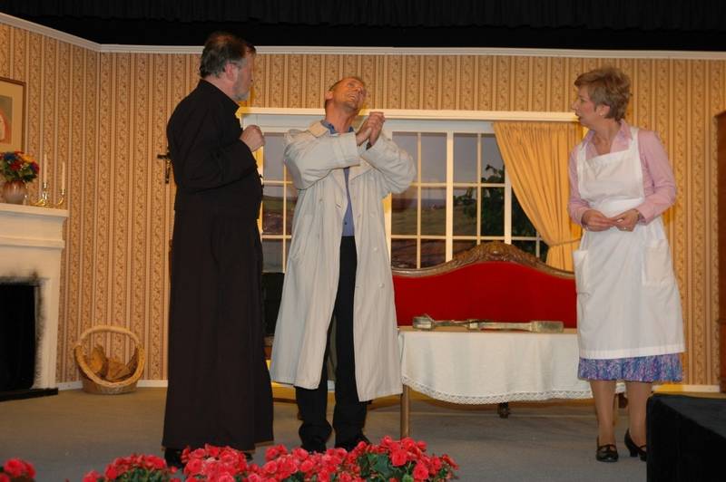 Dann beten wir eben erst ein Vaterunser.