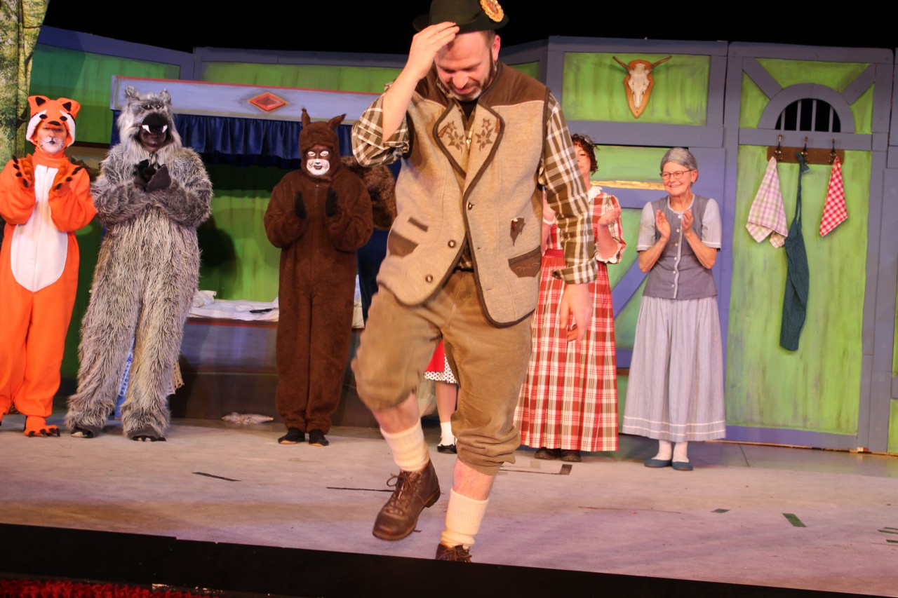 Er war der Retter in der Not, der Jäger gespielt von Klaus Kern